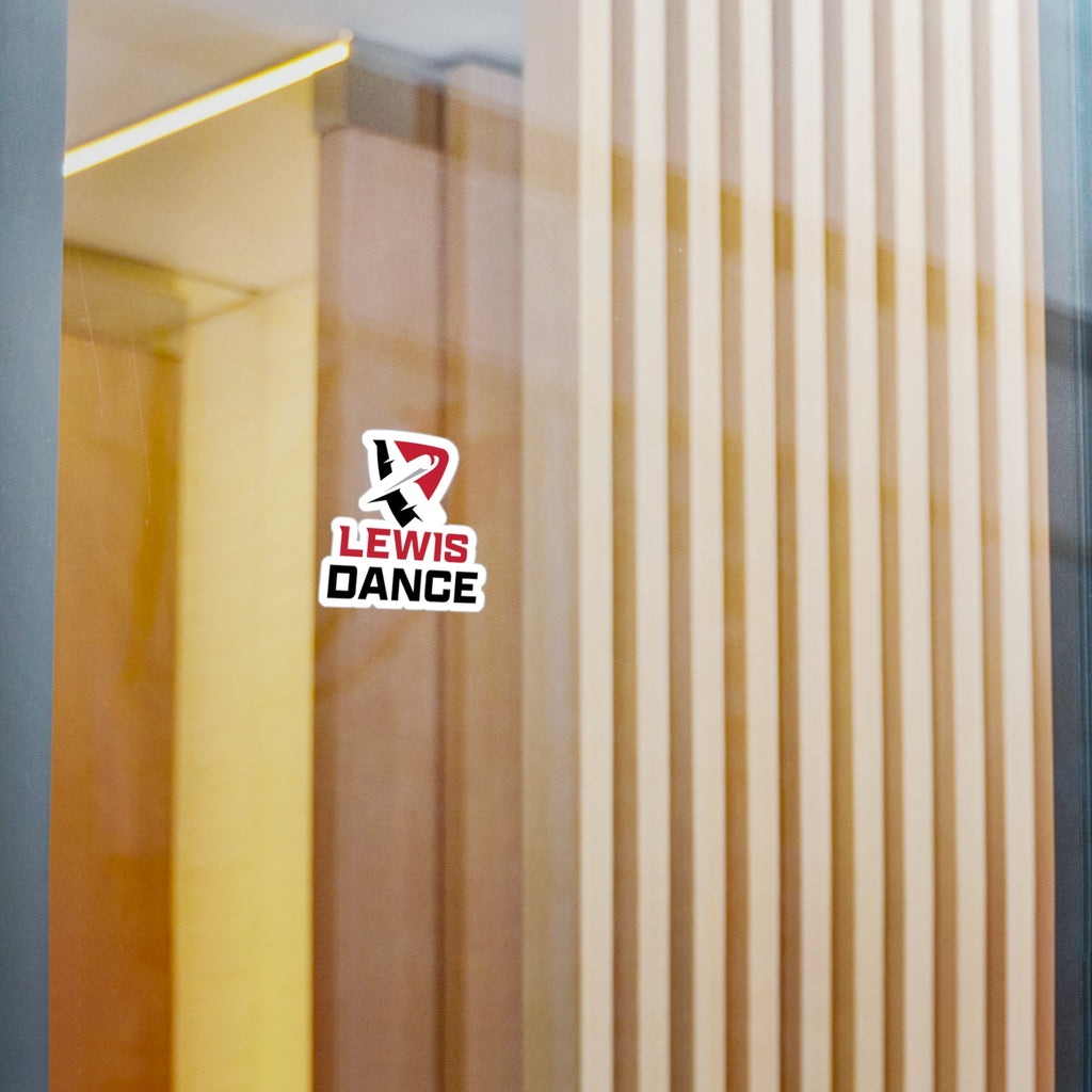 Lewis Dance Logo Sticker | Kiss-Cut Vinyl Decal