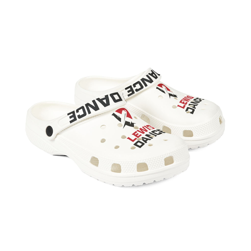 Clogs — "Lewis Dance" Printed Foam Slip-Ons