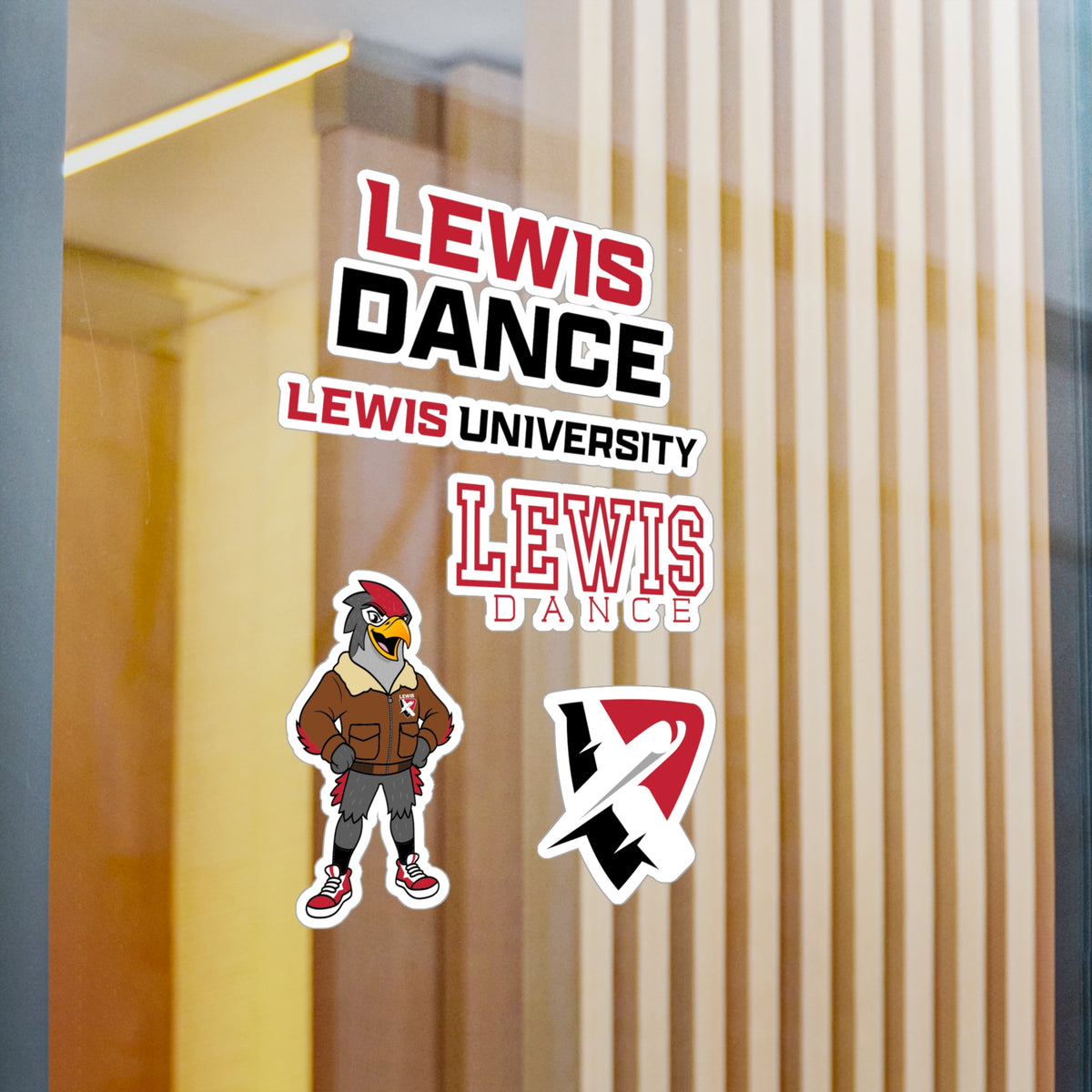 Lewis University Dance Sticker Pack