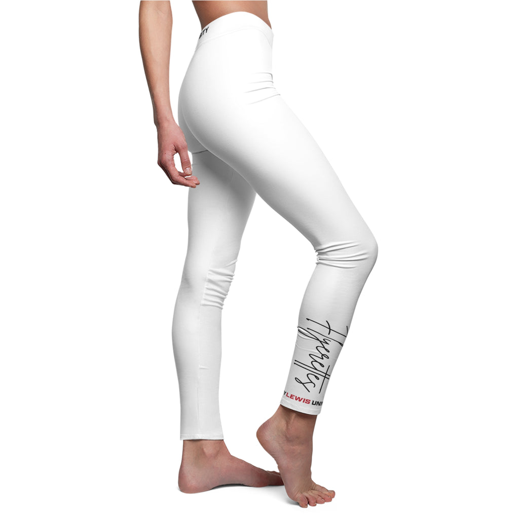 Lewis University Flyerettes Script Leggings – Women’s Dance & Spirit Performance Leggings