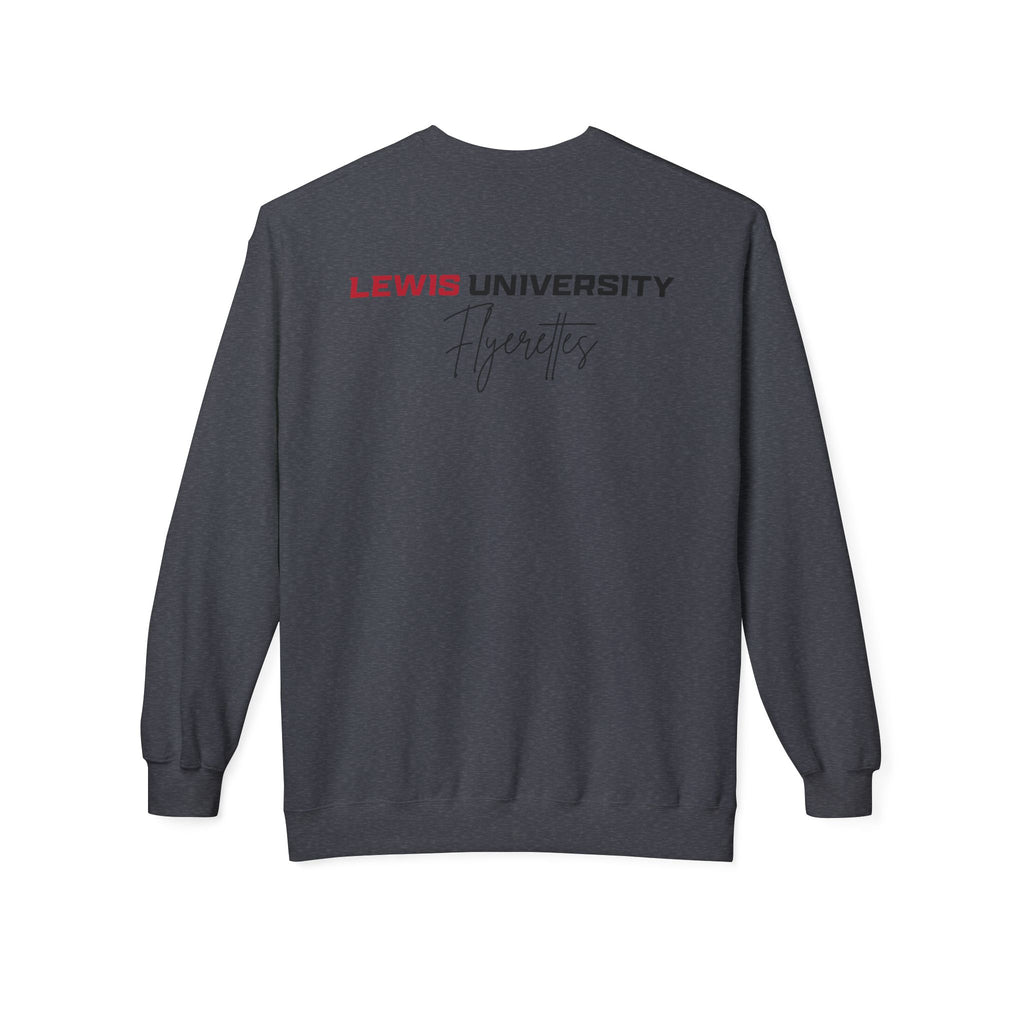 Lewis University Flyerettes Crewneck Sweatshirt — Women's Collegiate Dance Team Pullover