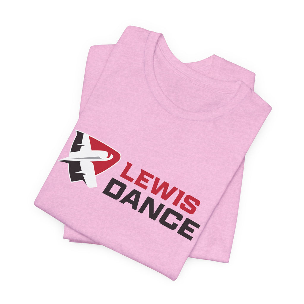Lewis Dance logo Tee | Dance Team Shirt, Dance Studio Apparel
