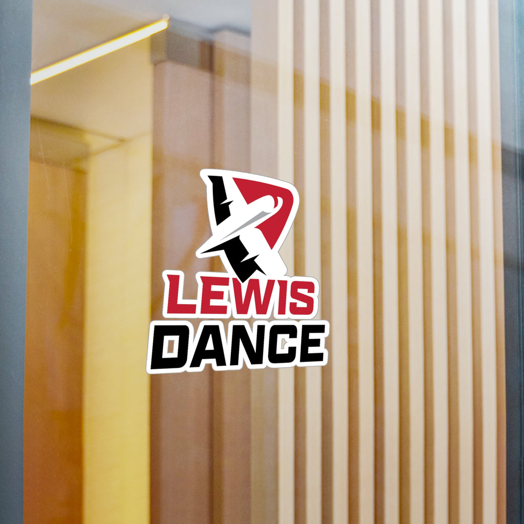 Lewis Dance Logo Sticker | Kiss-Cut Vinyl Decal