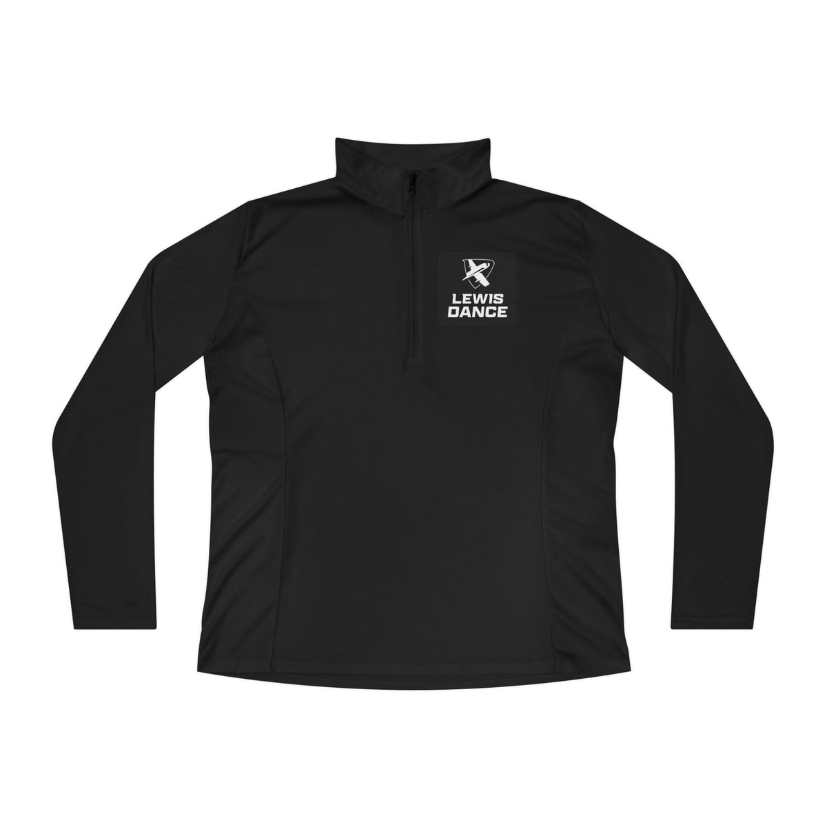 Lewis Dance Women's Quarter-Zip Performance Pullover | Lightweight Team Warm-Up Jacket
