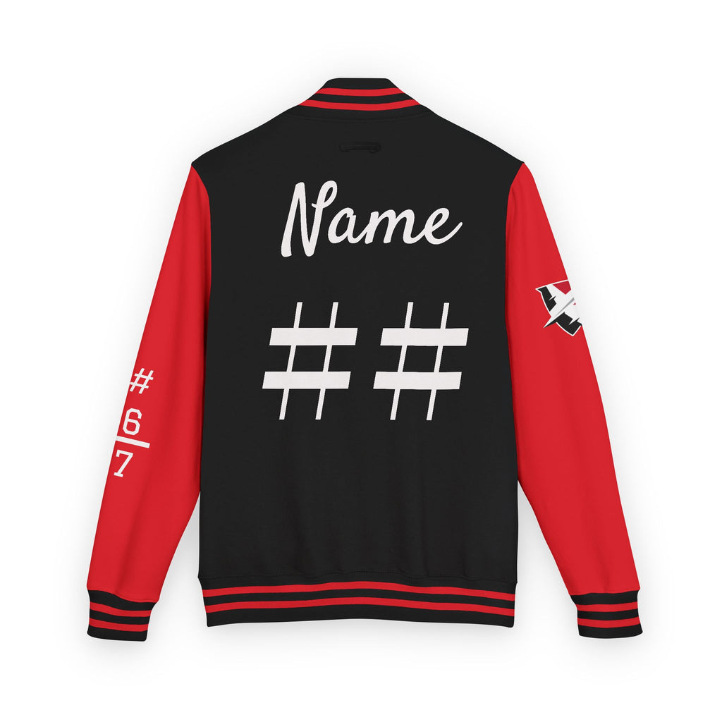 Lewis University Flyerettes Custom Letterman Jacket — Personalized Dance Team Varsity Jacket