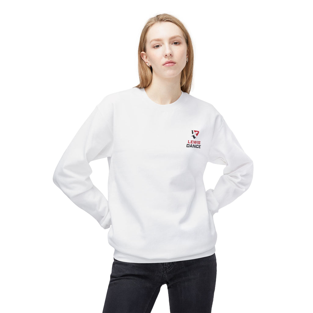 Lewis University Flyerettes Crewneck Sweatshirt — Women's Collegiate Dance Team Pullover