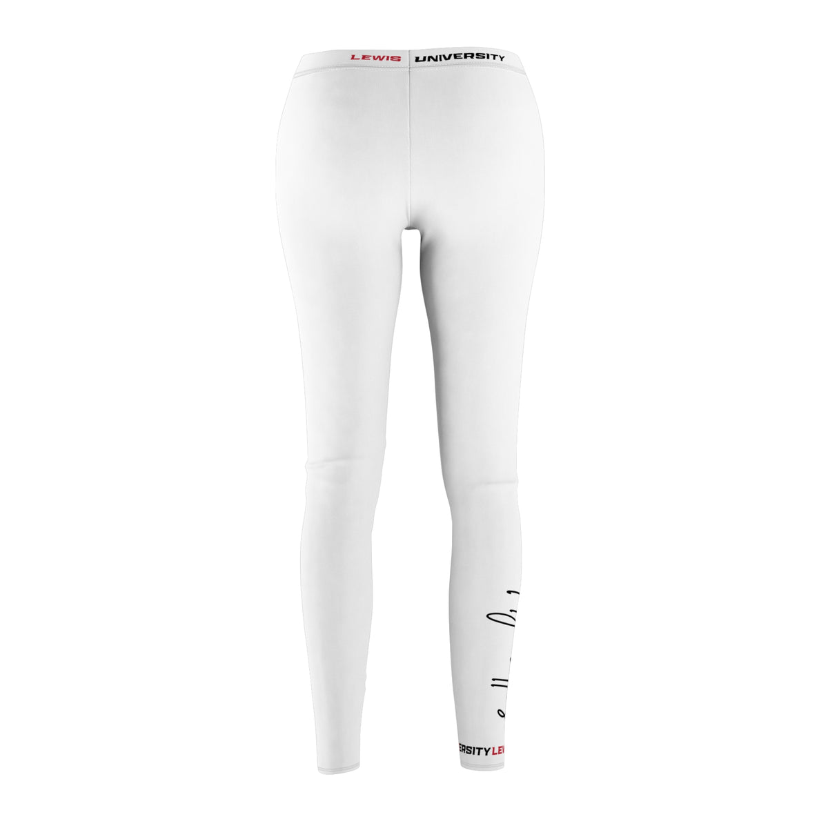 Lewis University Flyerettes Script Leggings – Women’s Dance & Spirit Performance Leggings