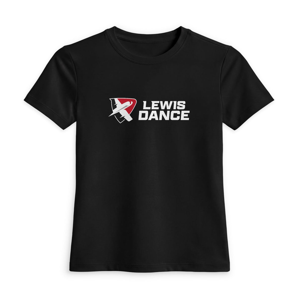 Lewis Dance Women's Fitted Tee — Logo Dance Studio Shirt