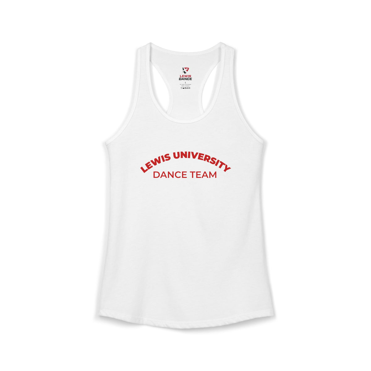 Lewis University Dance Team Women's Ideal Racerback Tank
