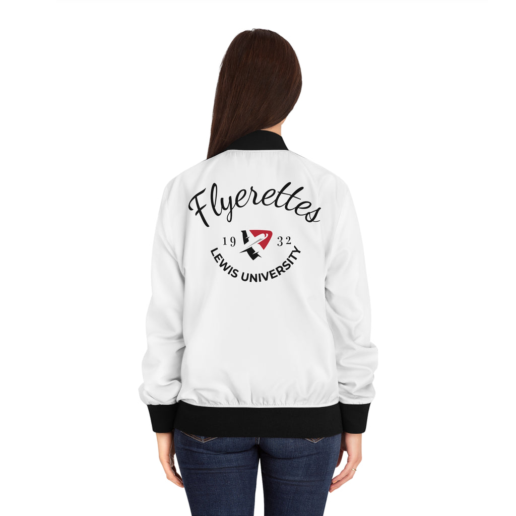 Lewis University Flyerettes Bomber Jacket