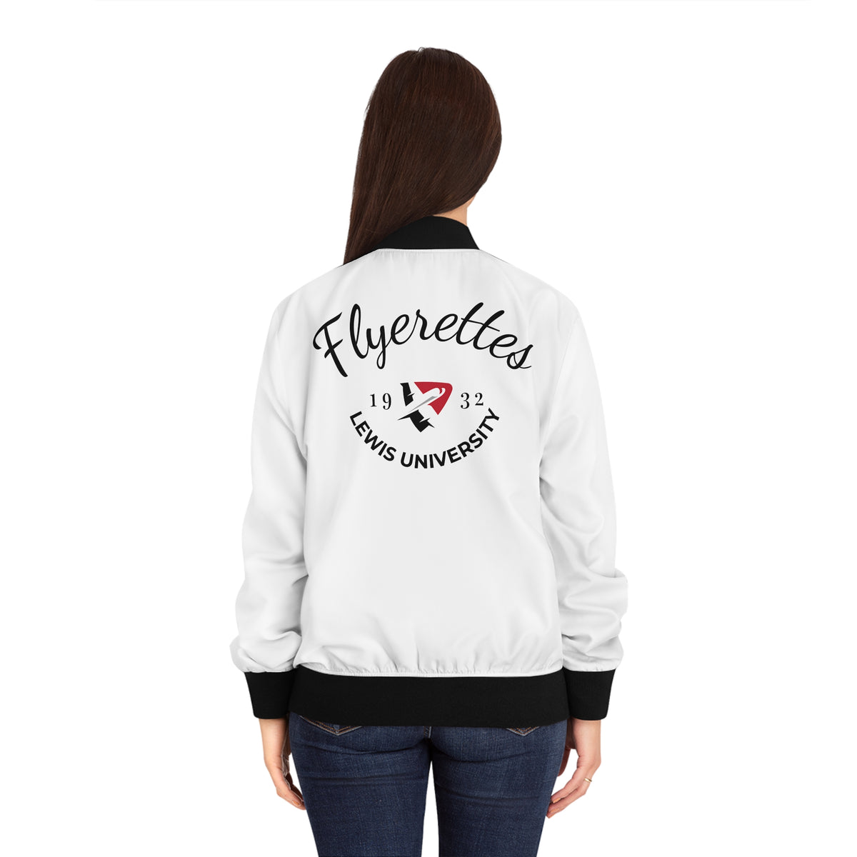 Lewis University Flyerettes Bomber Jacket