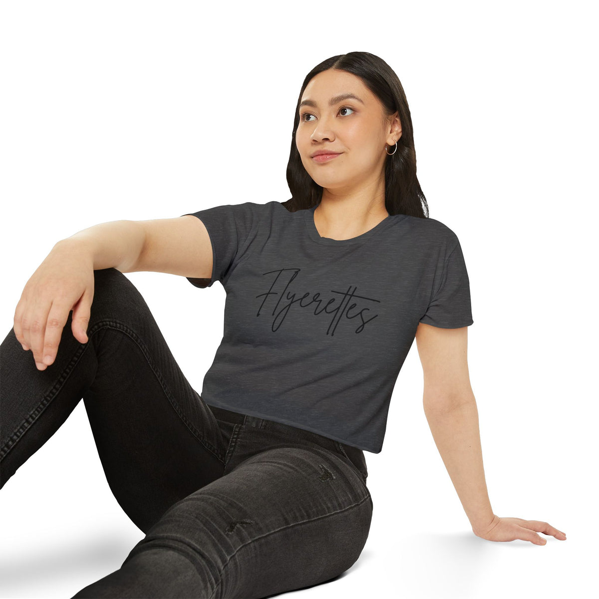 Lewis Dance Team Signature Crop Tee