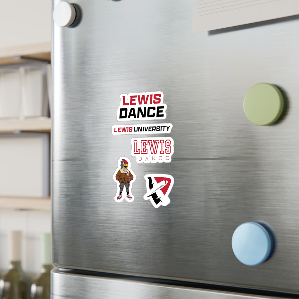 Lewis University Dance Sticker Pack