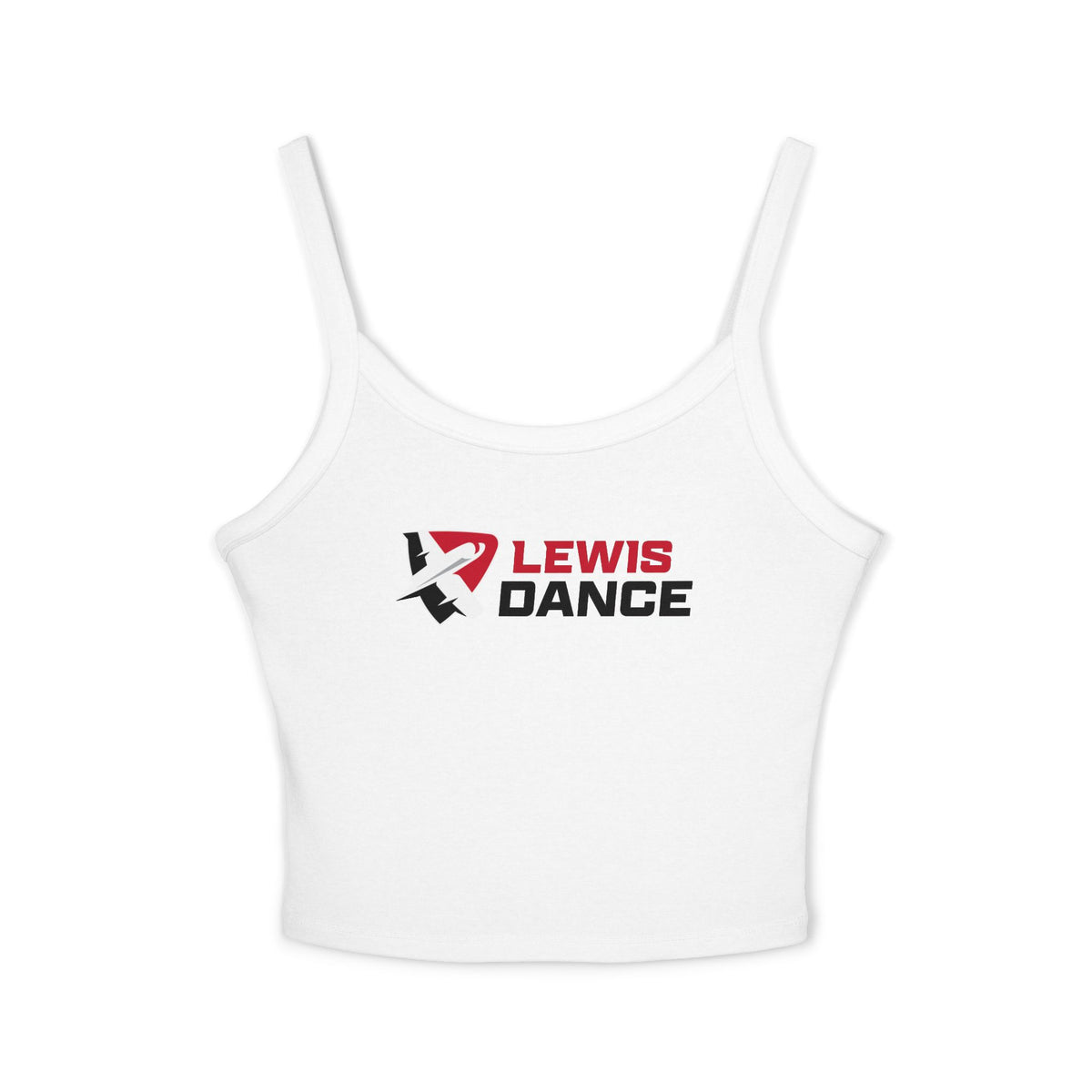 Lewis Dance Women's Cropped Spaghetti Strap Tank — Performance Practice Top
