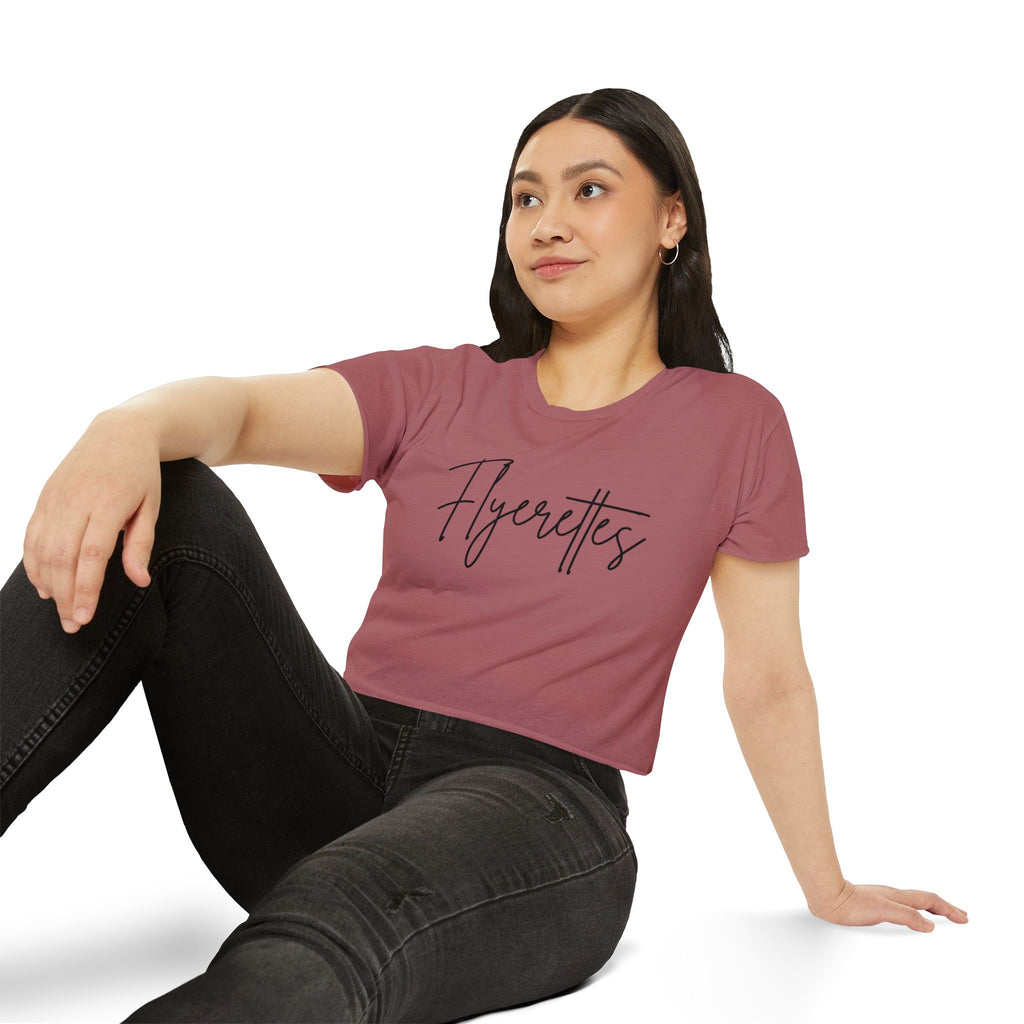 Lewis Dance Team Signature Crop Tee