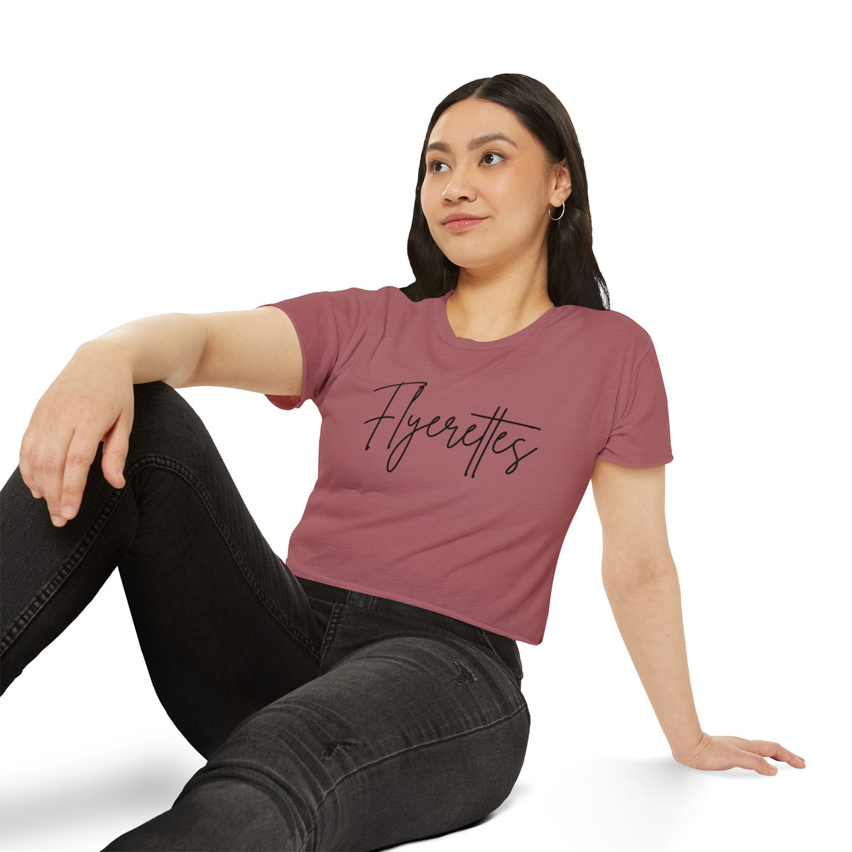 Lewis Dance Team Signature Crop Tee