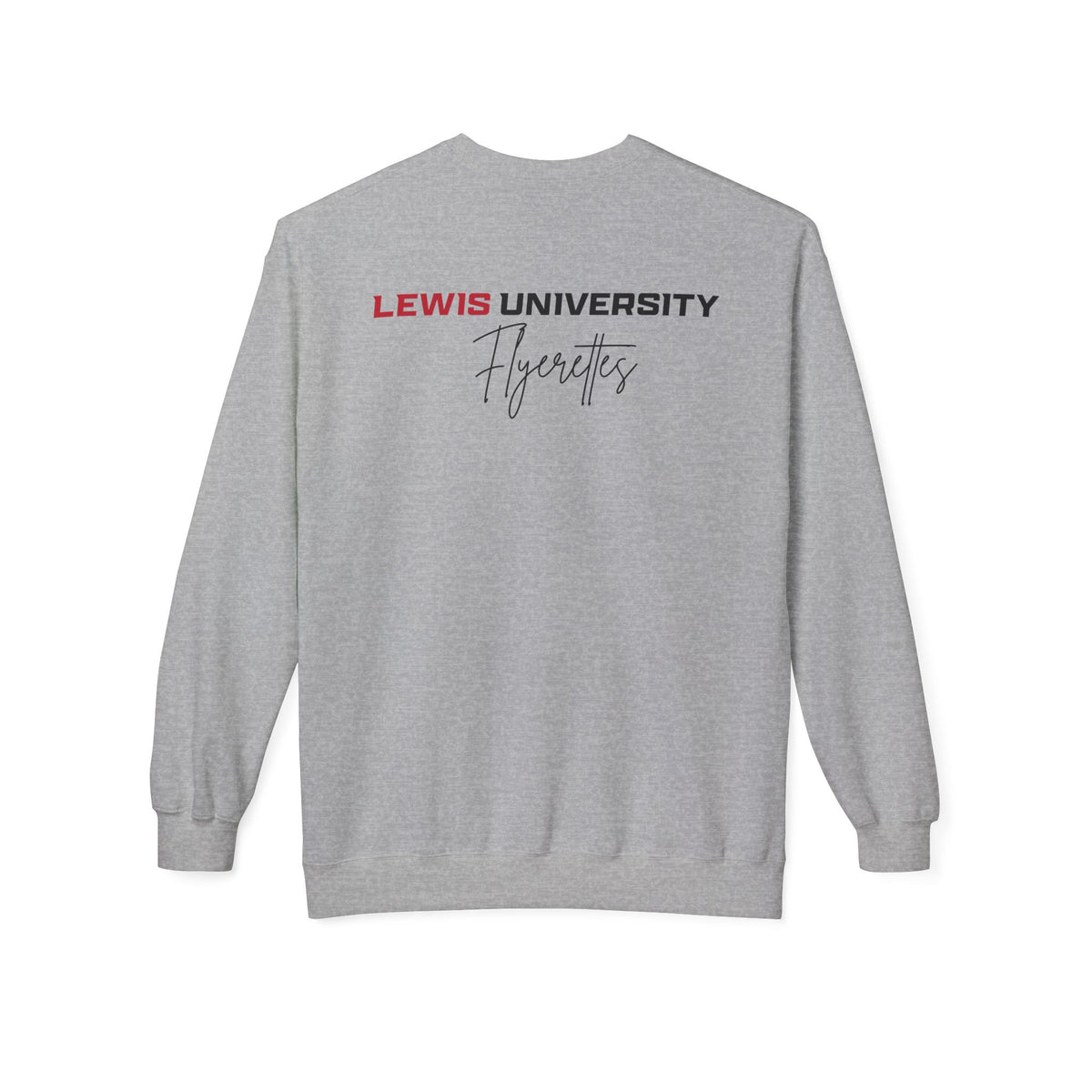 Lewis University Flyerettes Crewneck Sweatshirt — Women's Collegiate Dance Team Pullover