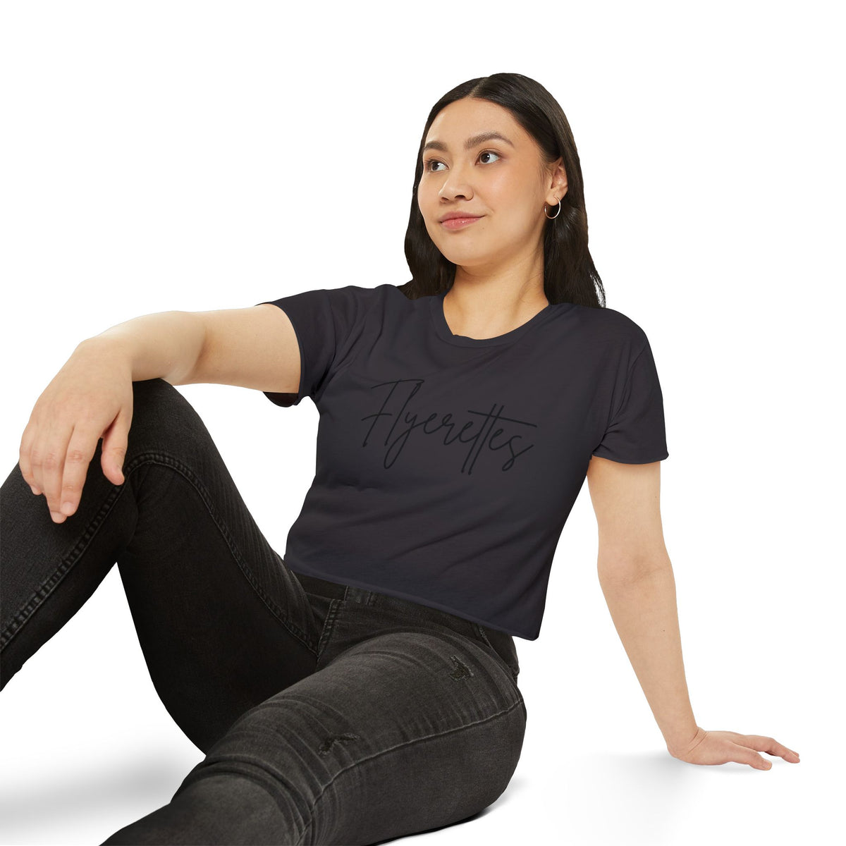 Lewis Dance Team Signature Crop Tee