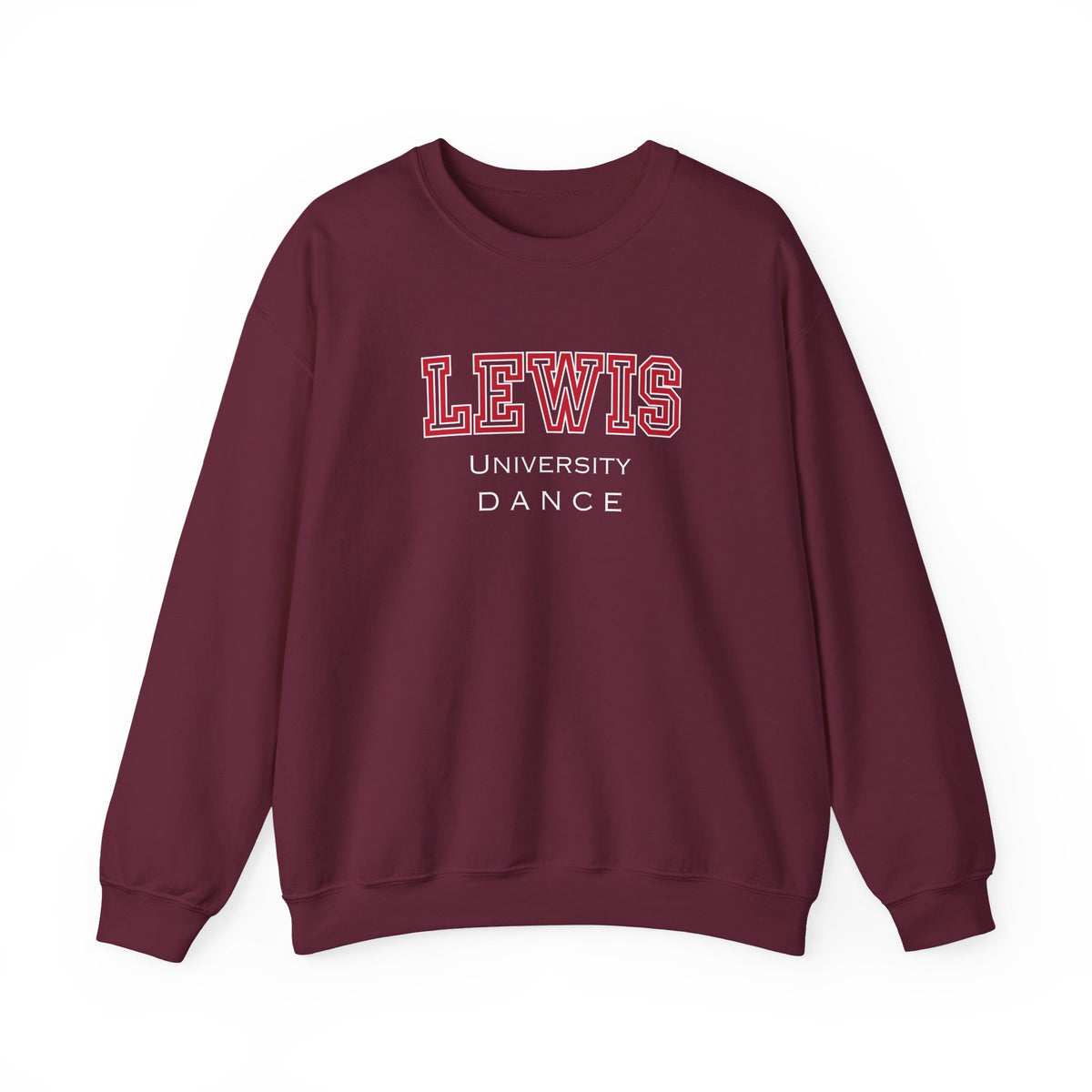 Lewis University Dance Classic Crewneck Sweatshirt – Unisex Collegiate Spirit Pullover
