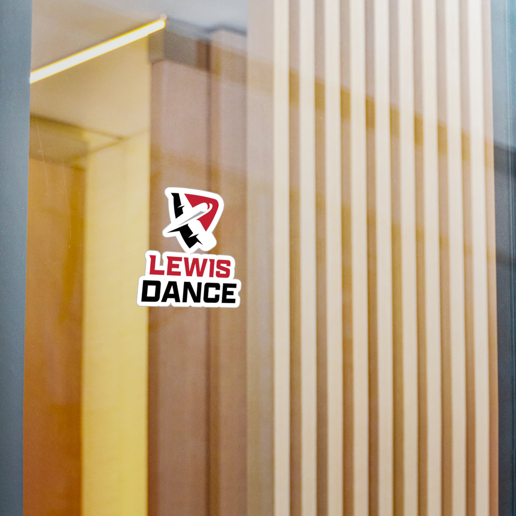 Lewis Dance Logo Sticker | Kiss-Cut Vinyl Decal