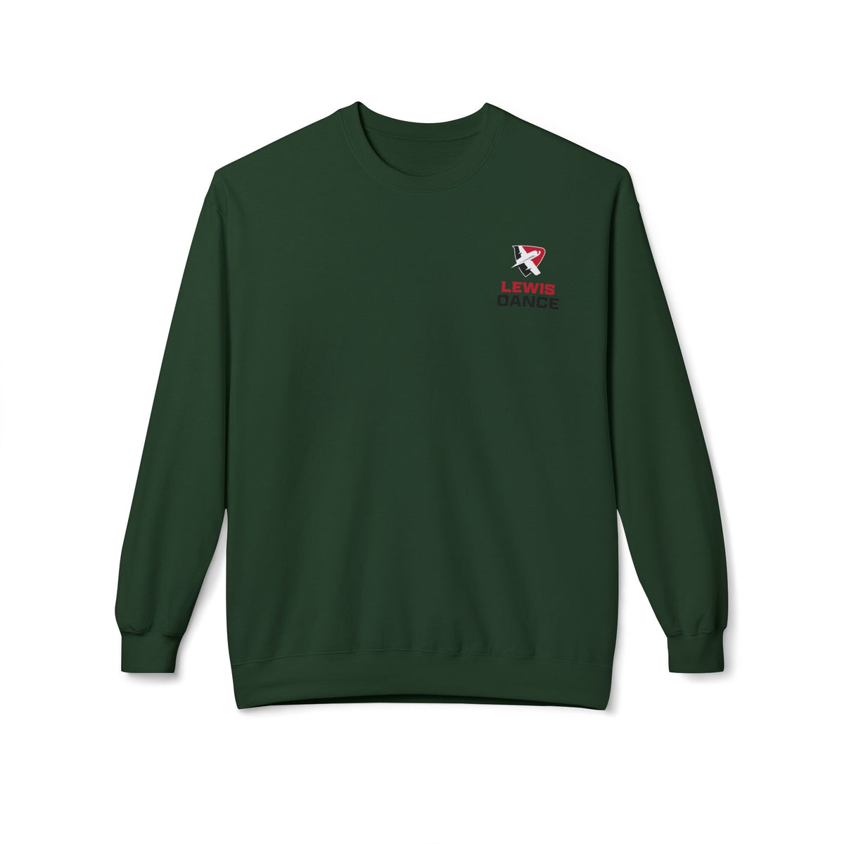 Lewis University Flyerettes Crewneck Sweatshirt — Women's Collegiate Dance Team Pullover