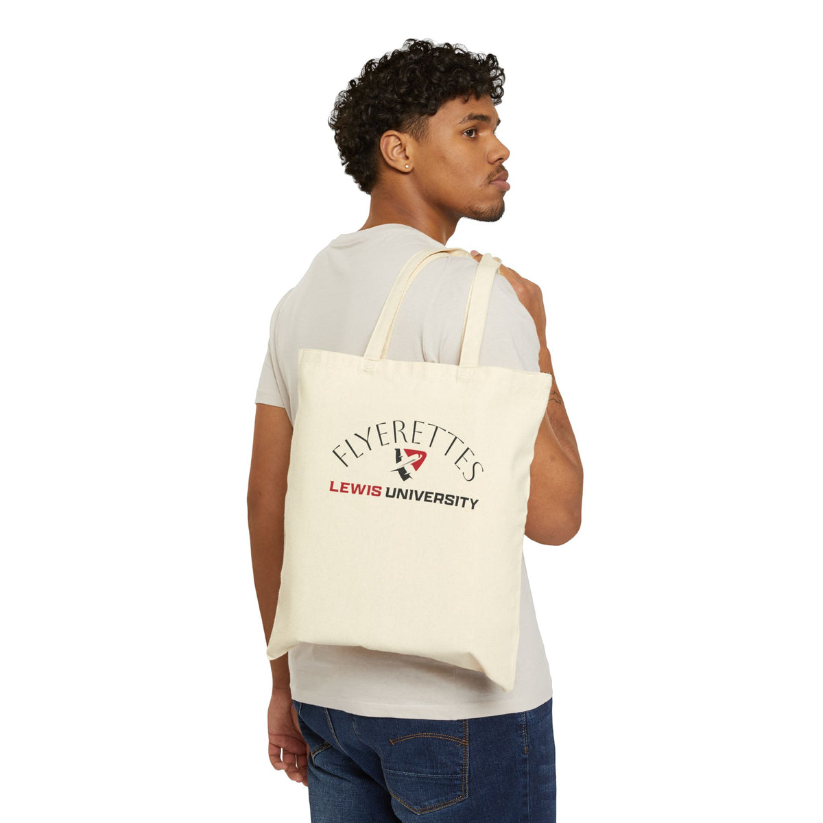 Flyerettes Lewis University Tote Bag | Lewis Dance Canvas Tote