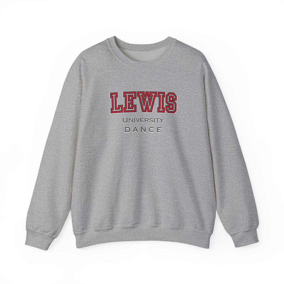 Lewis University Dance Classic Crewneck Sweatshirt – Unisex Collegiate Spirit Pullover