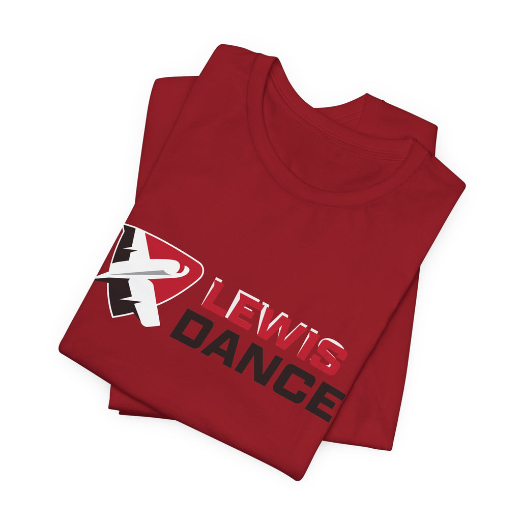 Lewis Dance logo Tee | Dance Team Shirt, Dance Studio Apparel