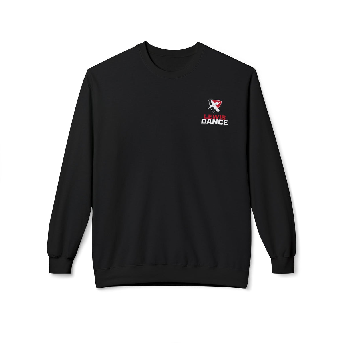 Lewis University Flyerettes Crewneck Sweatshirt — Women's Collegiate Dance Team Pullover