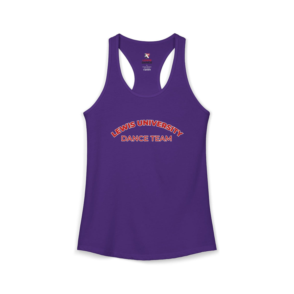 Lewis University Dance Team Women's Ideal Racerback Tank