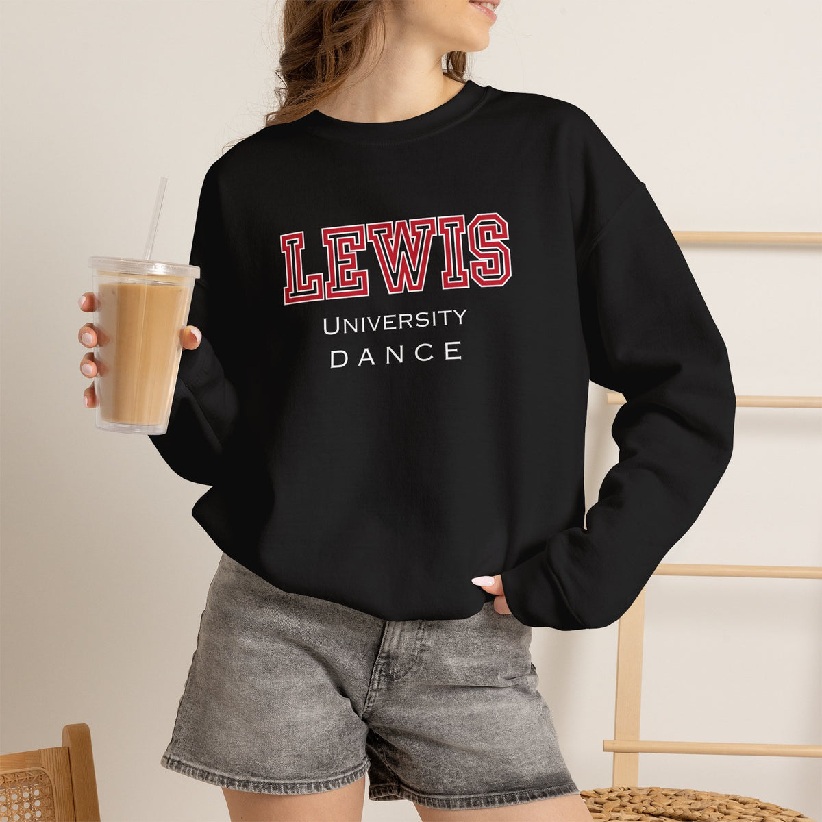 Lewis University Dance Classic Crewneck Sweatshirt – Unisex Collegiate Spirit Pullover