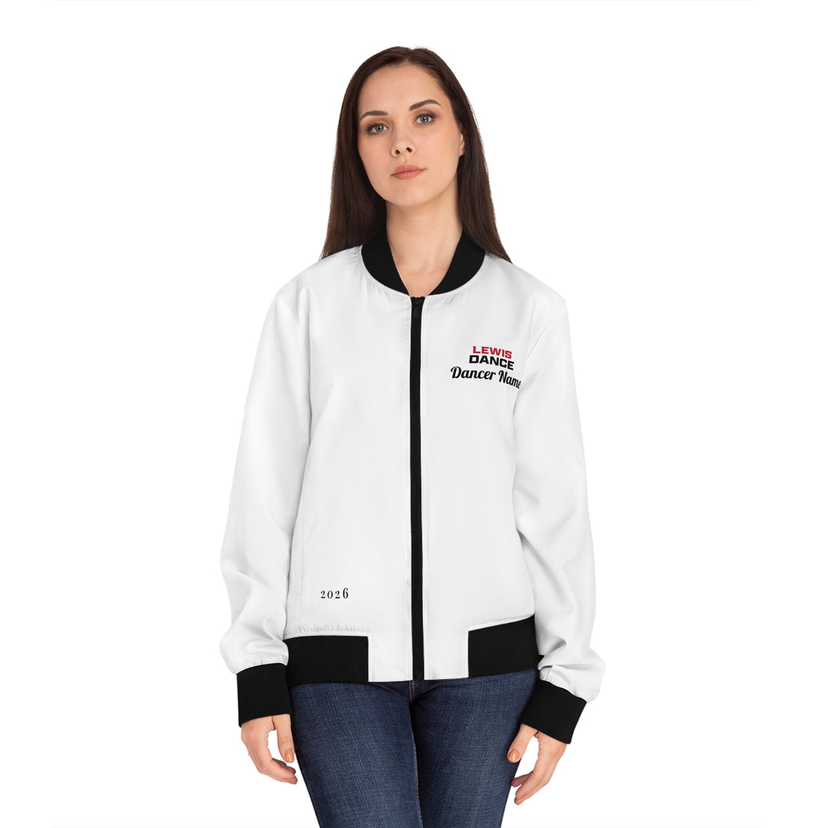 Lewis University Flyerettes Bomber Jacket