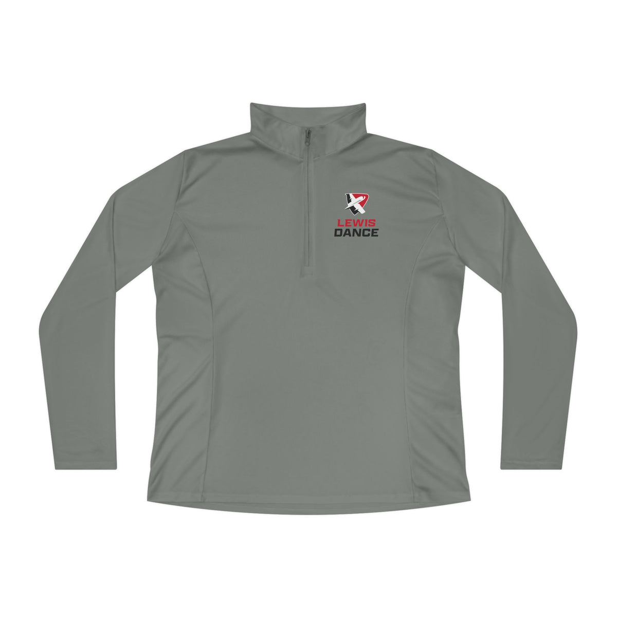 Lewis Dance Women's Quarter-Zip Performance Pullover | Lightweight Team Warm-Up Jacket