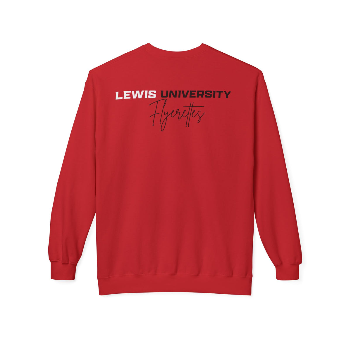 Lewis University Flyerettes Crewneck Sweatshirt — Women's Collegiate Dance Team Pullover
