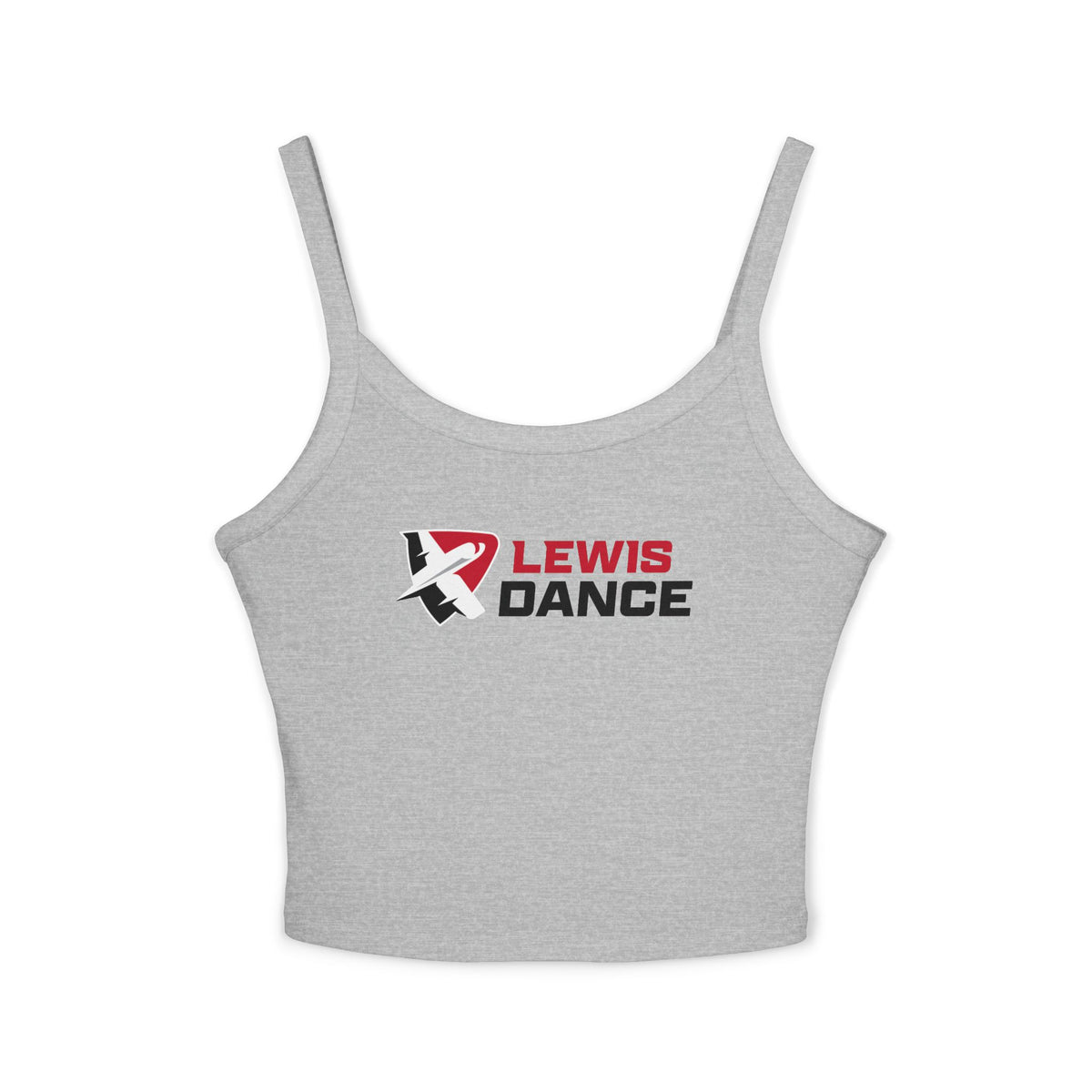 Lewis Dance Women's Cropped Spaghetti Strap Tank — Performance Practice Top