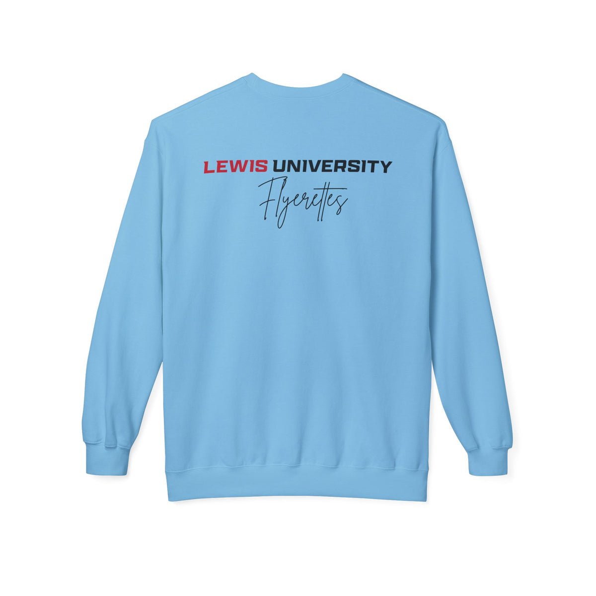 Lewis University Flyerettes Crewneck Sweatshirt — Women's Collegiate Dance Team Pullover
