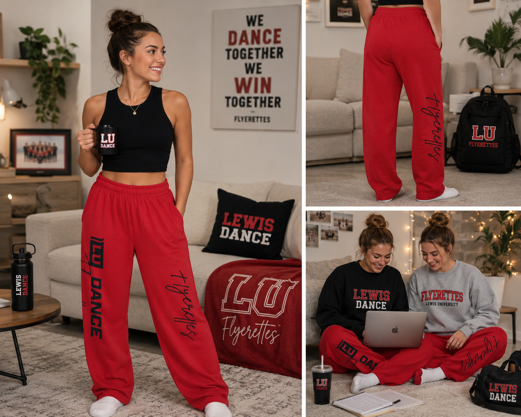Lewis Dance Flyerettes Cozy Lounge Pants