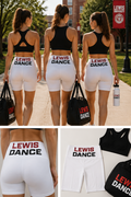 Lewis Dance High-Rise Workout Shorts