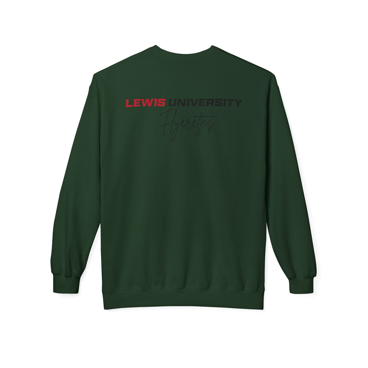 Lewis University Flyerettes Crewneck Sweatshirt — Women's Collegiate Dance Team Pullover