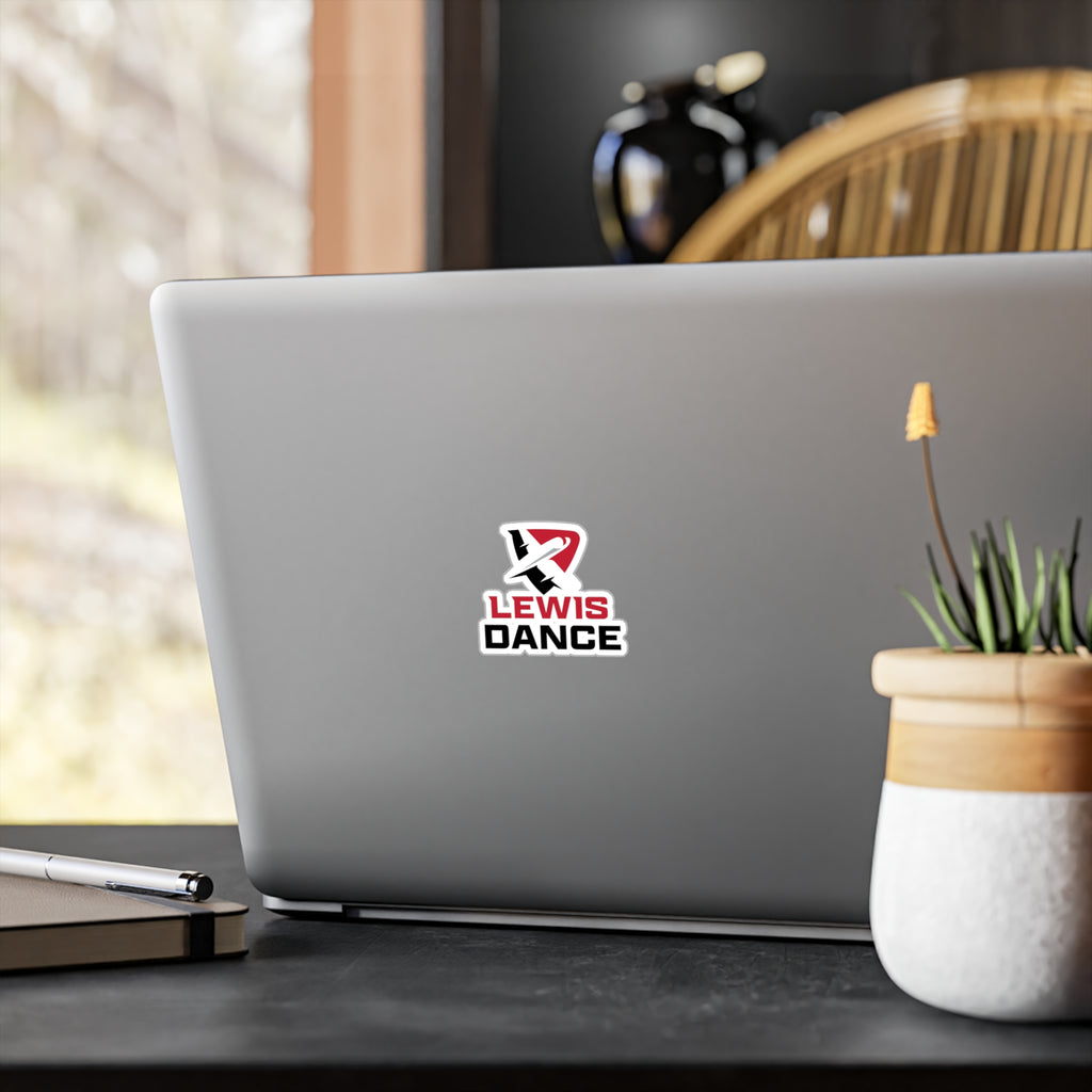 Lewis Dance Logo Sticker | Kiss-Cut Vinyl Decal