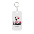 Lewis Dance Double-Sided Keychain Charm — Team Logo Dance Studio Gift