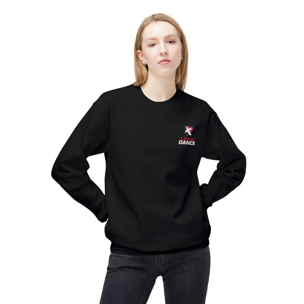 Lewis University Flyerettes Crewneck Sweatshirt — Women's Collegiate Dance Team Pullover