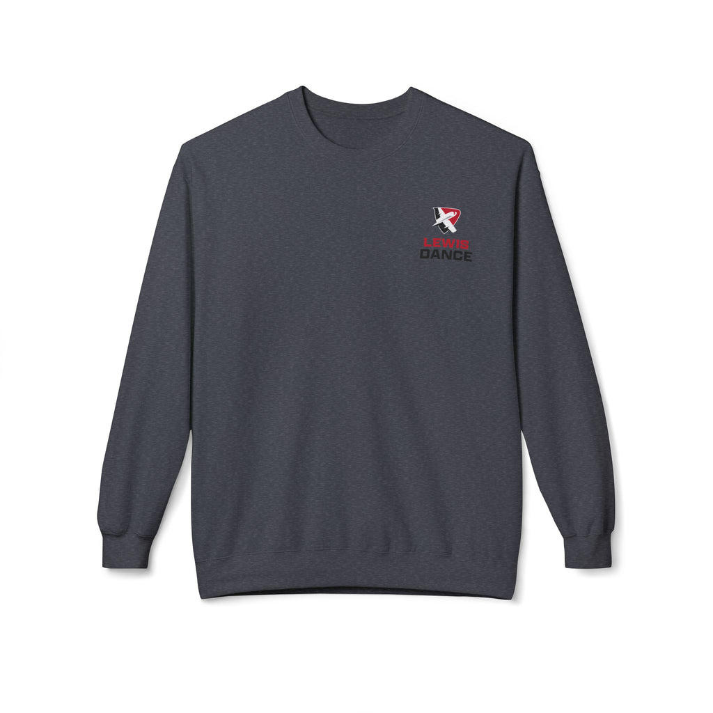 Lewis University Flyerettes Crewneck Sweatshirt — Women's Collegiate Dance Team Pullover