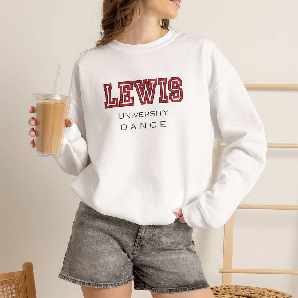 Lewis University Dance Classic Crewneck Sweatshirt – Unisex Collegiate Spirit Pullover