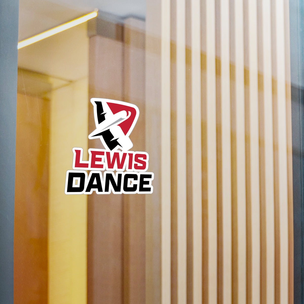 Lewis Dance Logo Sticker | Kiss-Cut Vinyl Decal