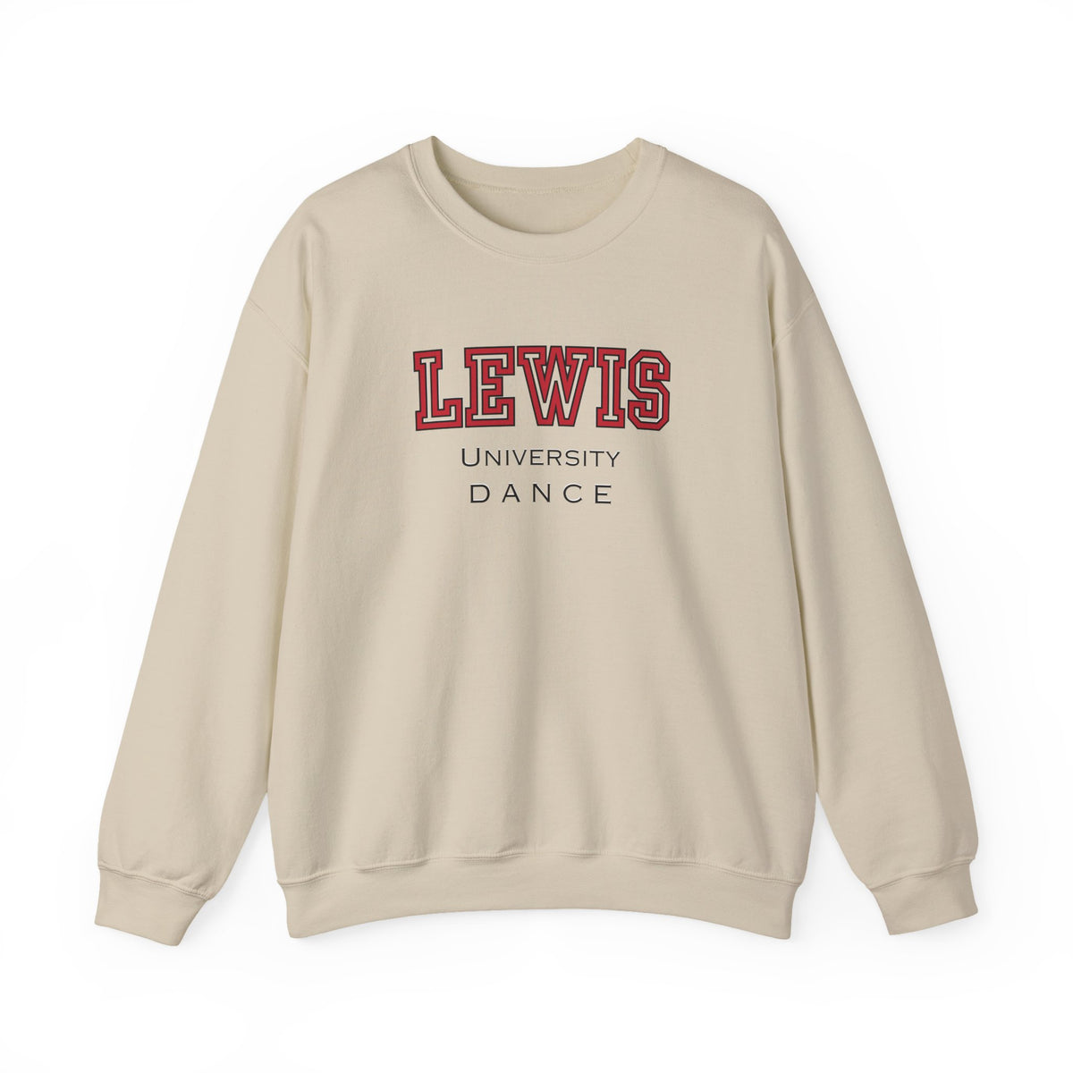 Lewis University Dance Classic Crewneck Sweatshirt – Unisex Collegiate Spirit Pullover