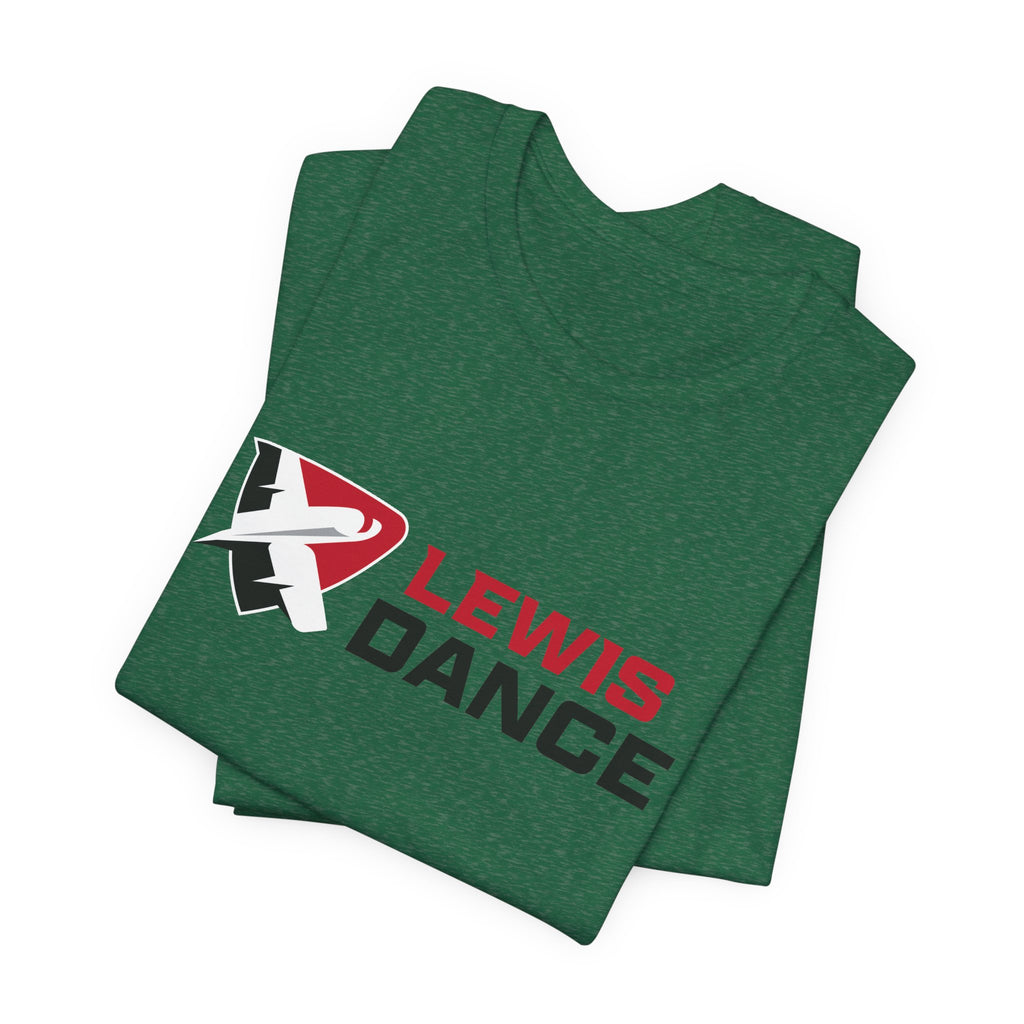 Lewis Dance logo Tee | Dance Team Shirt, Dance Studio Apparel