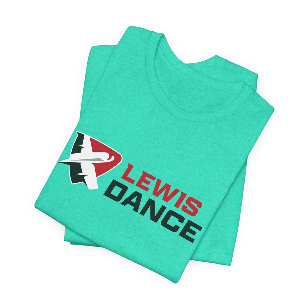 Lewis Dance logo Tee | Dance Team Shirt, Dance Studio Apparel