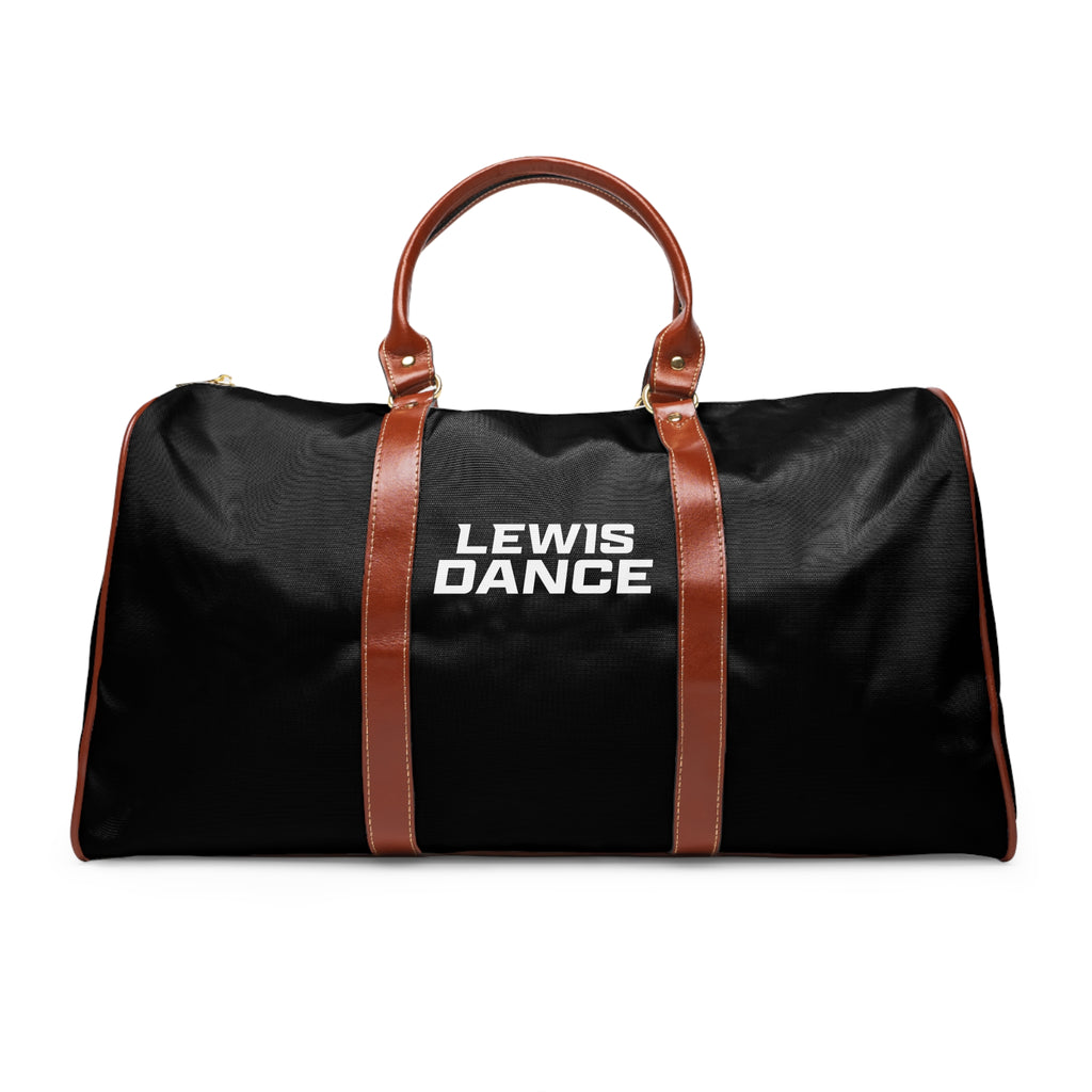 Lewis Dance Premium Travel Duffel Bag | Waterproof Weekender & Team Gear Bag