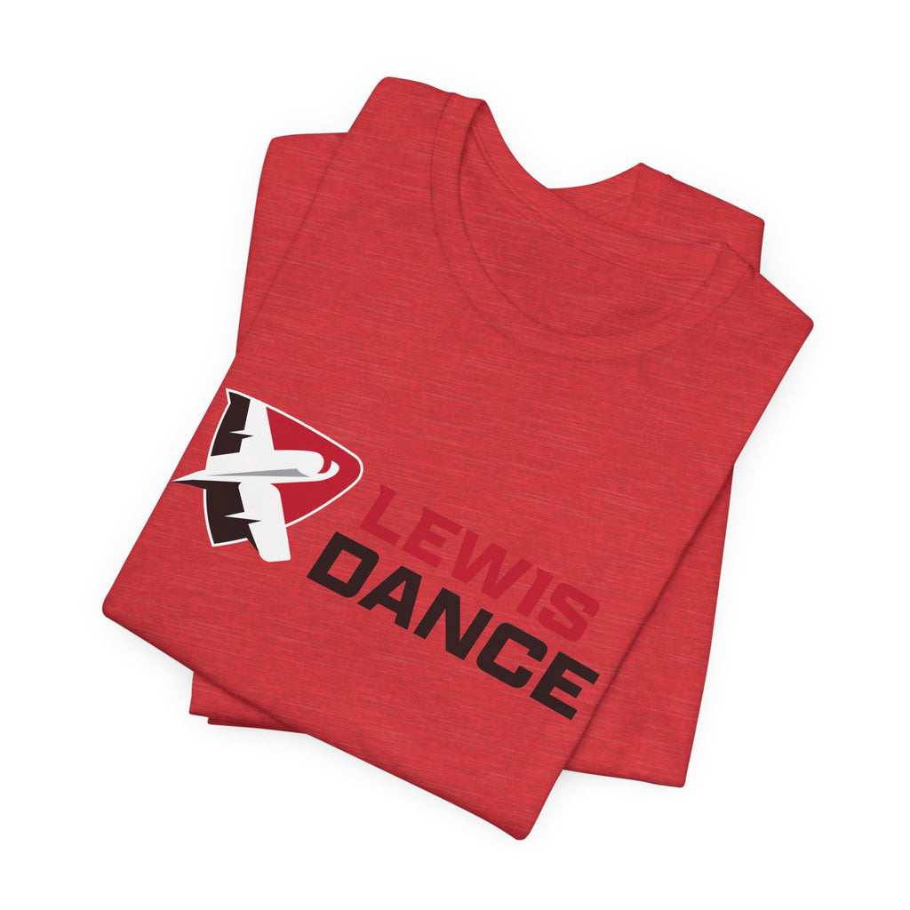 Lewis Dance logo Tee | Dance Team Shirt, Dance Studio Apparel